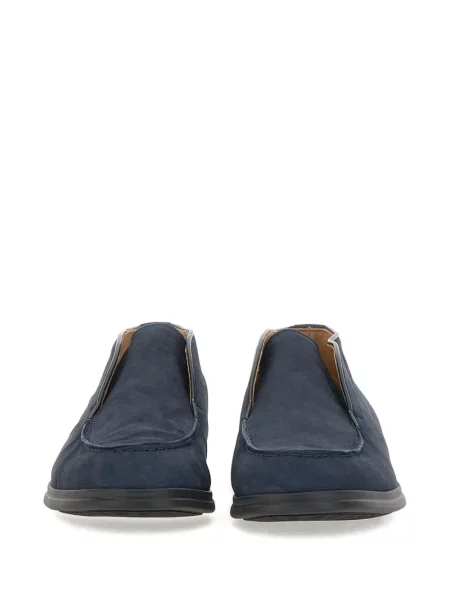 Pantofi loafer Duca Heritage din piele de căprioară albastru