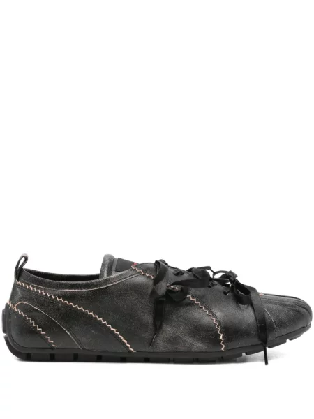 Kožené tenisky Simone Rocha hnědé