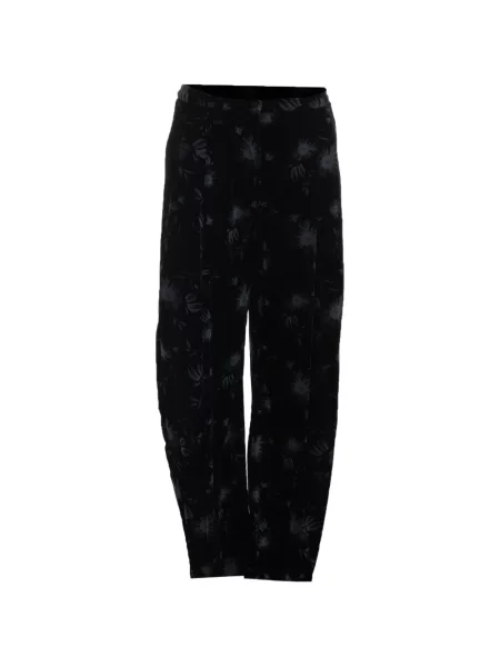 Pantaloni Pinko cu model floral cu imagine negru