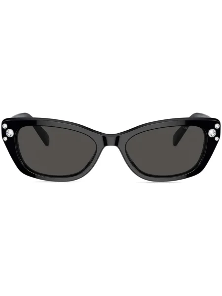 Sunčane naočale mačje oči Swarovski Eyewear crna