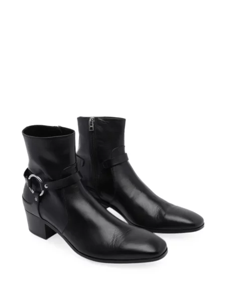 Botine Tom Ford cu cataramă negru