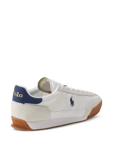 Kratak samt polo majica Polo Ralph Lauren s vezom crna