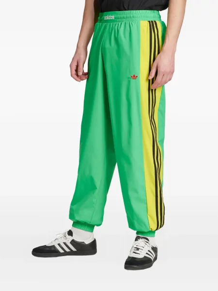 Sneakerși Adidas cu dungi verde