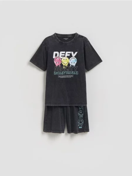 Пижама Reserved черная