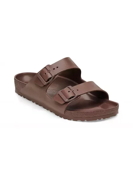 Klapki BIRKENSTOCK Arizona EVA Narrow roast brązowe