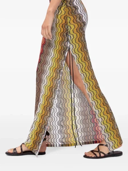 Lung rochie Missoni galben
