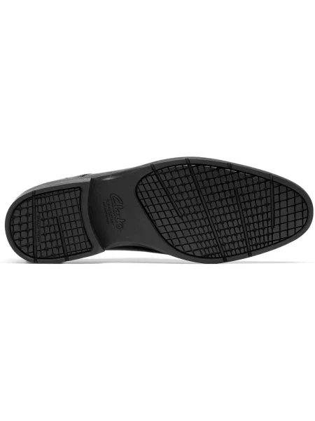 Pantofi Clarks din dantelă negru