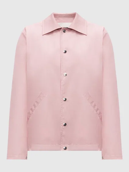 Куртка Jil Sander с принтом розовая