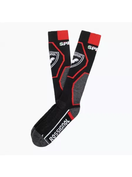 Rossignol Speed Comfort sport piros férfi sí zokni. Méret: L fekete