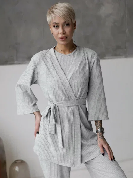 Халат Leinle сірий