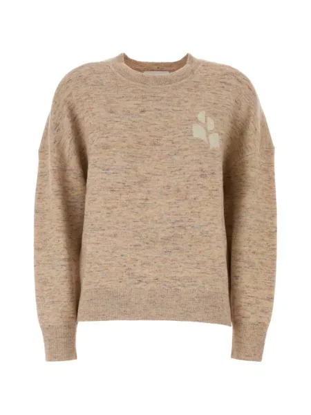 Hanorac Marant Etoile cu broderie melange roz