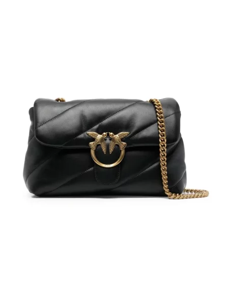 Torebka Pinko zamszowa czarna