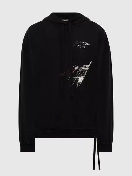 Худи Ann Demeulemeester черное
