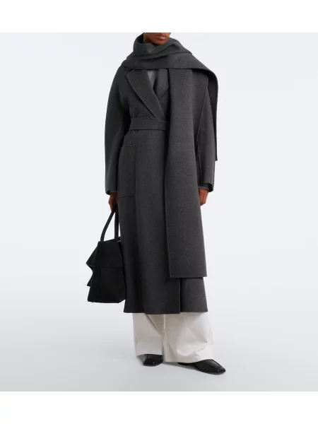 Palton 's Max Mara de lână plic gri