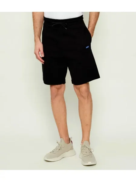 Hugo Blue Pantaloni scurți Nasensio negru