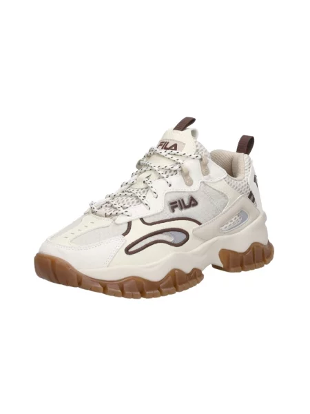 Sneakersy Fila Ray tracer skórzane beżowe