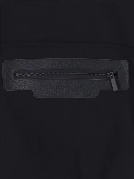 Hanorac cu glugă Just Cavalli negru
