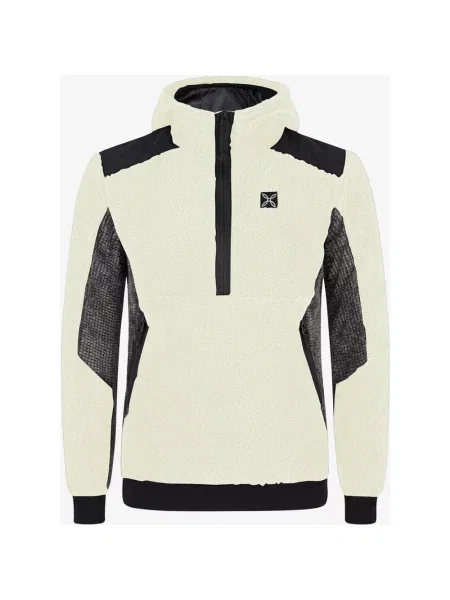 Bluza z kapturem Montura Nomad 2 Maglia biało czarna XS biała