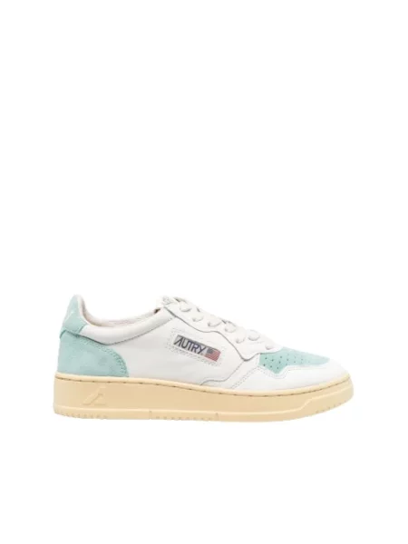 Sneakersy Autry skórzane niebieskie