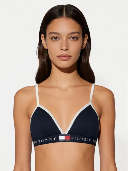 Tommy Hilfiger Bralette melltartó Sötétkék