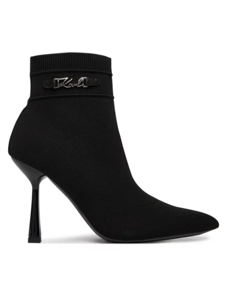 KARL LAGERFELD Ботильйони Pandara чорний