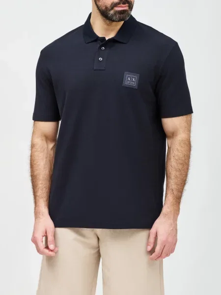 Поло Armani Exchange синее