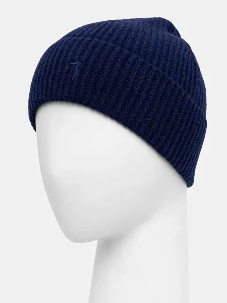 Шерстяная шапка Trussardi синяя