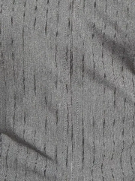 Rochie mini Ganni cu dungi cu volane gri