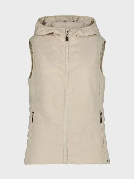 Жилет з капюшоном Cmp бежевий