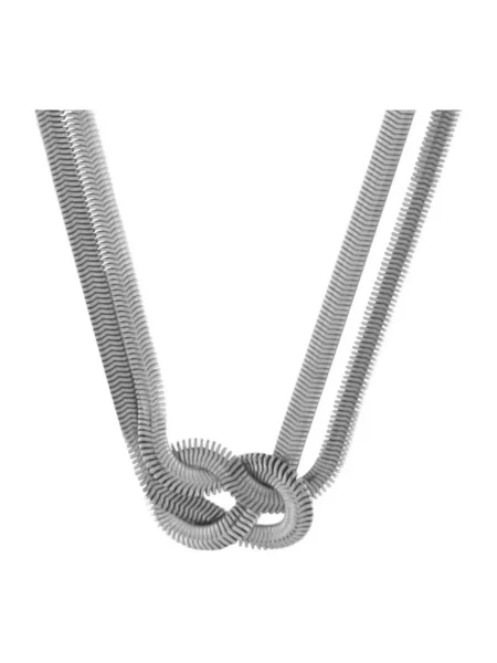 Naszyjnik Dansk Copenhagen chunky szary