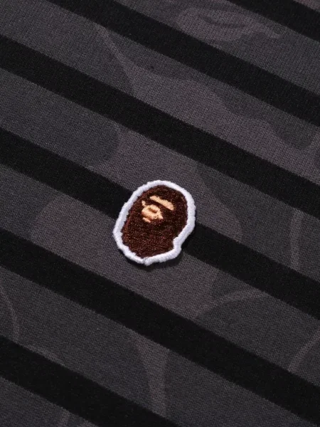 Tricou A Bathing Ape® cu imagine negru