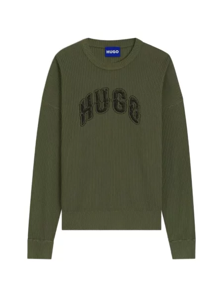 Pulover Hugo cu autograf verde