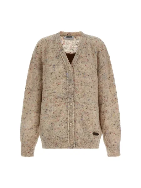 Sweter Moschino beżowy