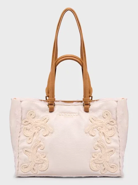 Сумка Ermanno Scervino бежева