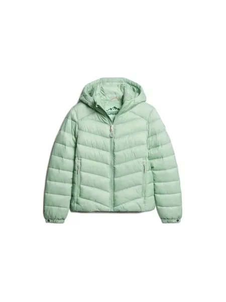 Kurtka z kapturem Superdry Fuji niebieska