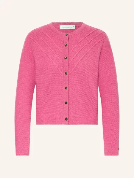 Alpenherz Dzianinowa Kurtka W Stylu Janker Elanie pink różowa