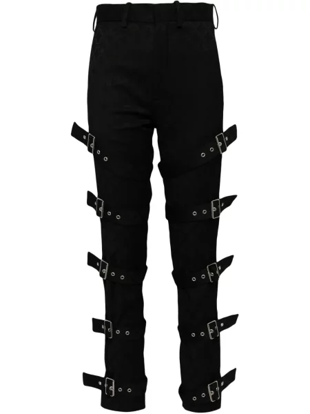 Hlače Charles Jeffrey Loverboy crna