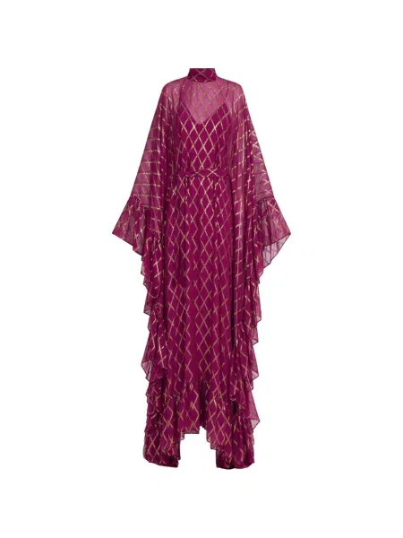 Rochie Taller Marmo cu volane de costum violet