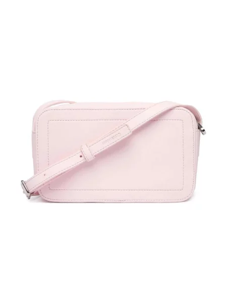 Calvin Klein geantă crossbody pentru femei cu imitație de piele roz