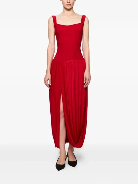 Rochie midi Atu Body Couture până la genunchi de costum roșu
