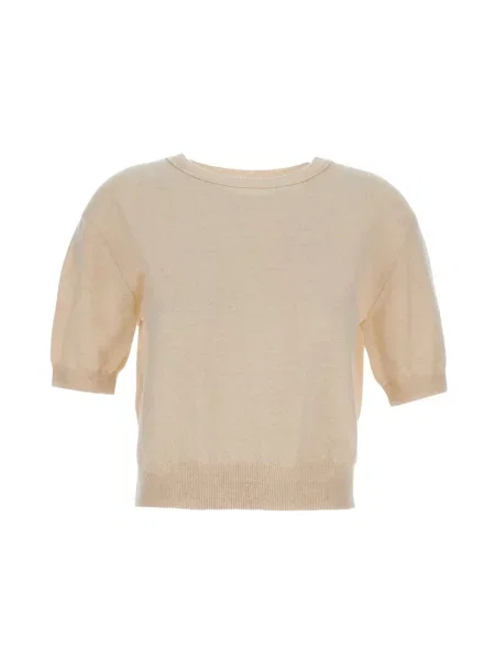 Sweter Lisa Yang wełniany beżowy