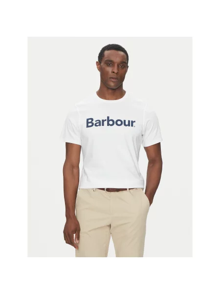 Футболка Barbour белая