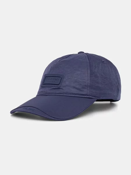 Calvin Klein kapa s šiltom modra