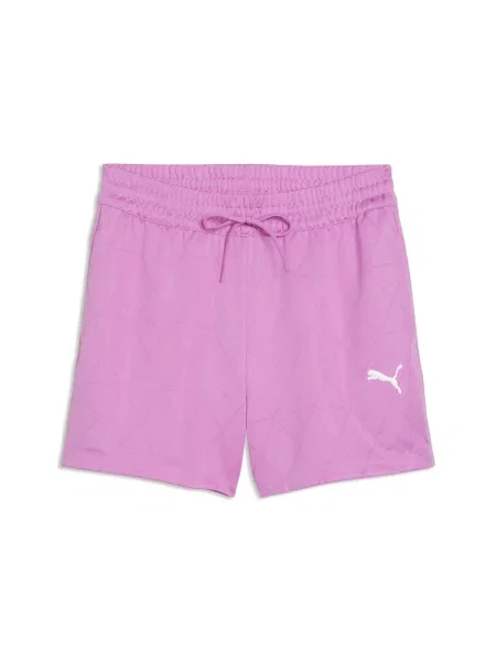 Damskie szorty z dżerseju 4" PUMA Sport z wysokim stanem Akcesoria S różowy