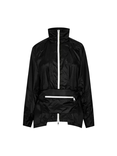 Krótka parka Moncler czarna