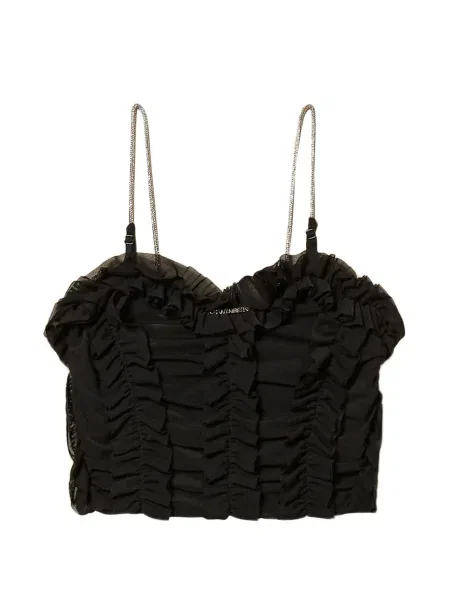 Top dziecięcy Twinset czarny