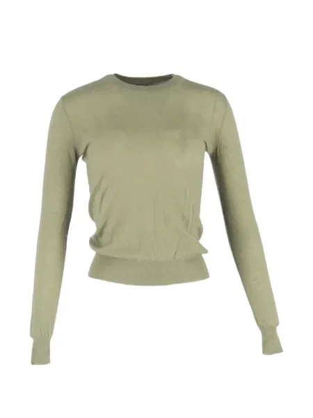 Pulover Joseph de lână cu decolteu rotund verde