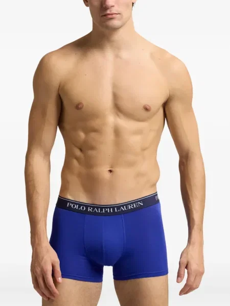 Matlasat chiloți Polo Ralph Lauren din piele albastru