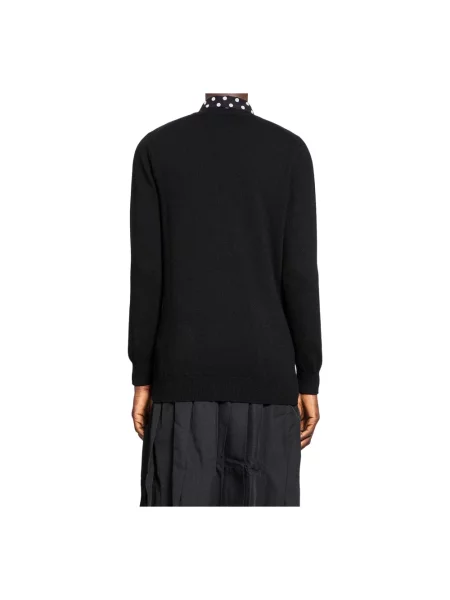 Kardigan Comme Des Garcons wełniany czarny