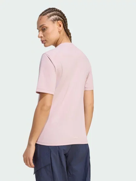 Футболка Adidas розовая
